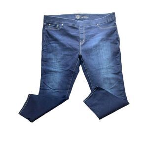 Levis Jeans Womens 28 (48x26.8)‎ Pull On Skinny Totally Shaping Signature Gold